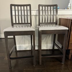 2 Stools For kitchen Island