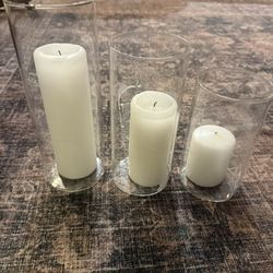 Set of 68 Premium Yummi Wedding Candles (Vase And Candle)