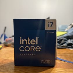 Intel Core I7-14700k