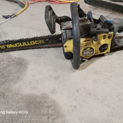 MCCOLLOCH 20" CHAINSAW-RUNS GOOD-MAY NEED BAR-ONLY $150 OBO!!!