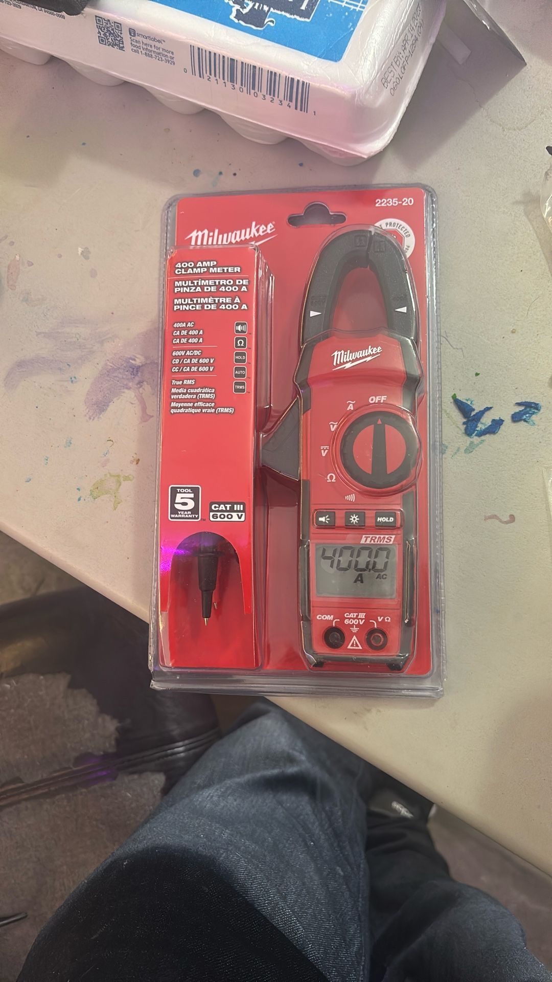 Milwaukee 2235-20 400A Clamp Meter (Brand New) 50$