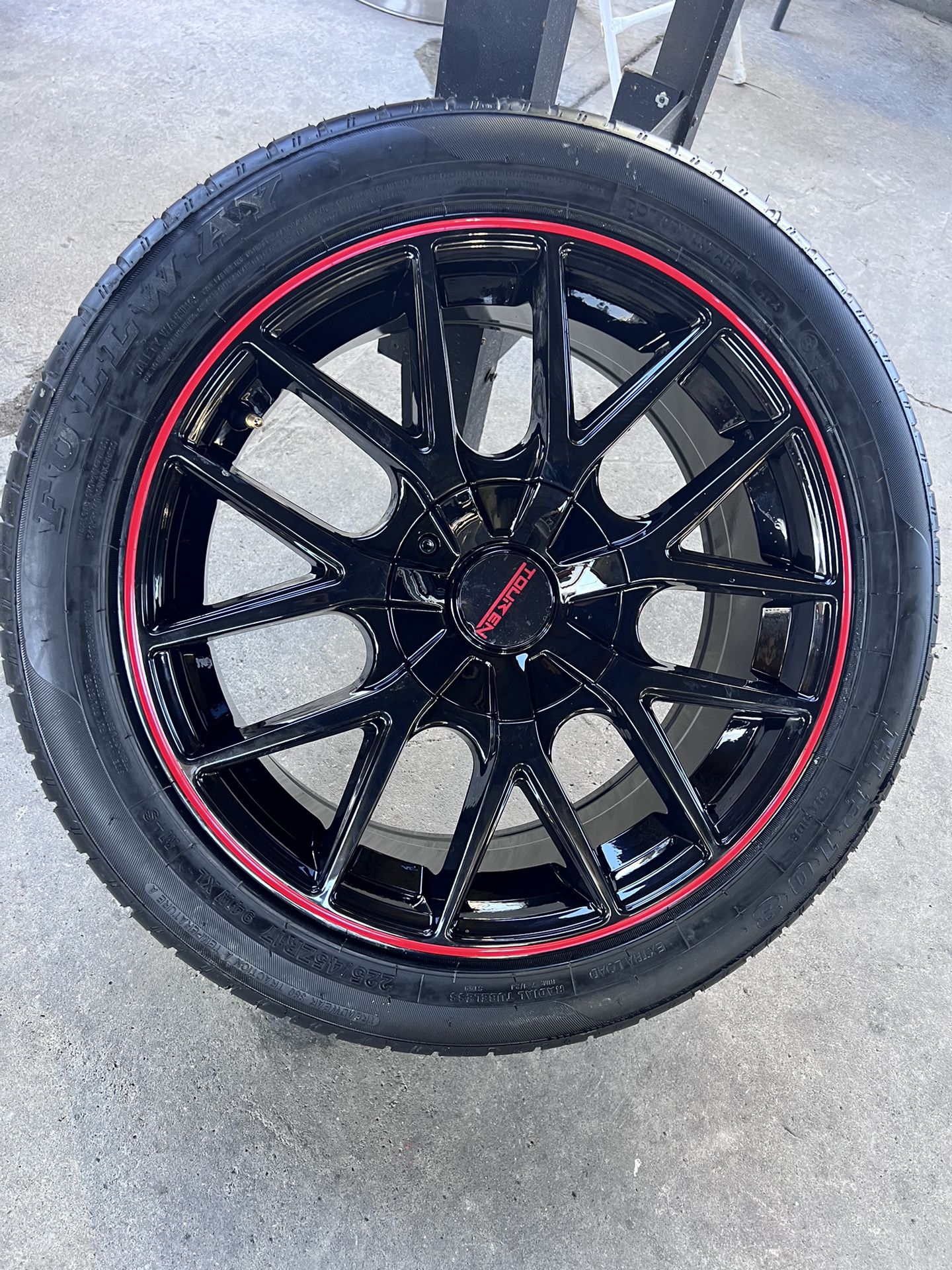 17” new gloss black rims and tires for sale 5 lug accord camry altima ...