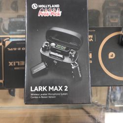 Hollyland Lark Max 2 Wireless Lavalier Microphone System 