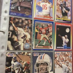 295+ Card Football Binder | HOFs, Good Condition