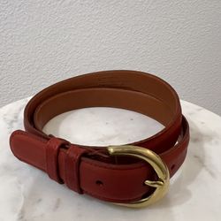 Coach Leather Belt size M