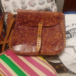 México Leather Purse