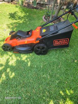 BLACK+DECKER 20-Inch Corded Electric Lawn Mower, Ultra Light Push Mower, 13-Amp High Output Motor, 3 in 1 Cutting Versatility, Tool Free Height Adjust