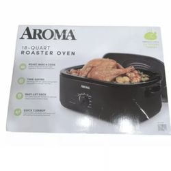 Aroma® 18Qt. Electric Roaster Oven with Metal Inner Rack