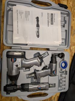 Pneumatic 3/8 Drive Ratchet Wrench
