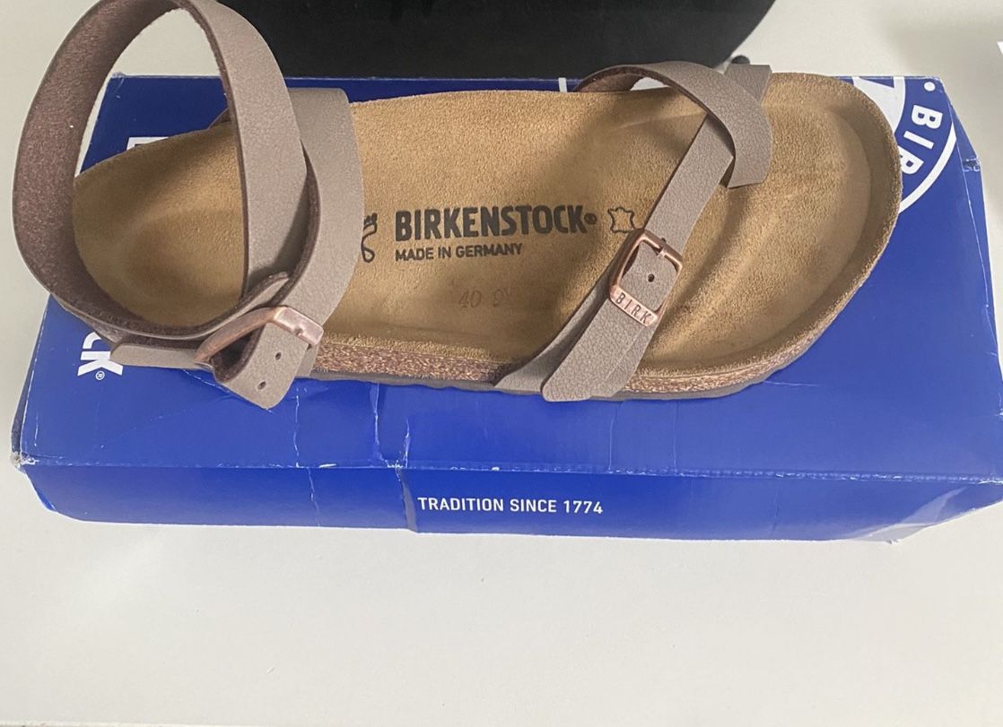 New BIRKINSTOCK SANDALS Yara Mocha Size39