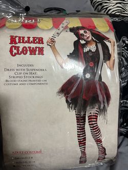 Spirit Killer Clown Adult Halloween Costume
