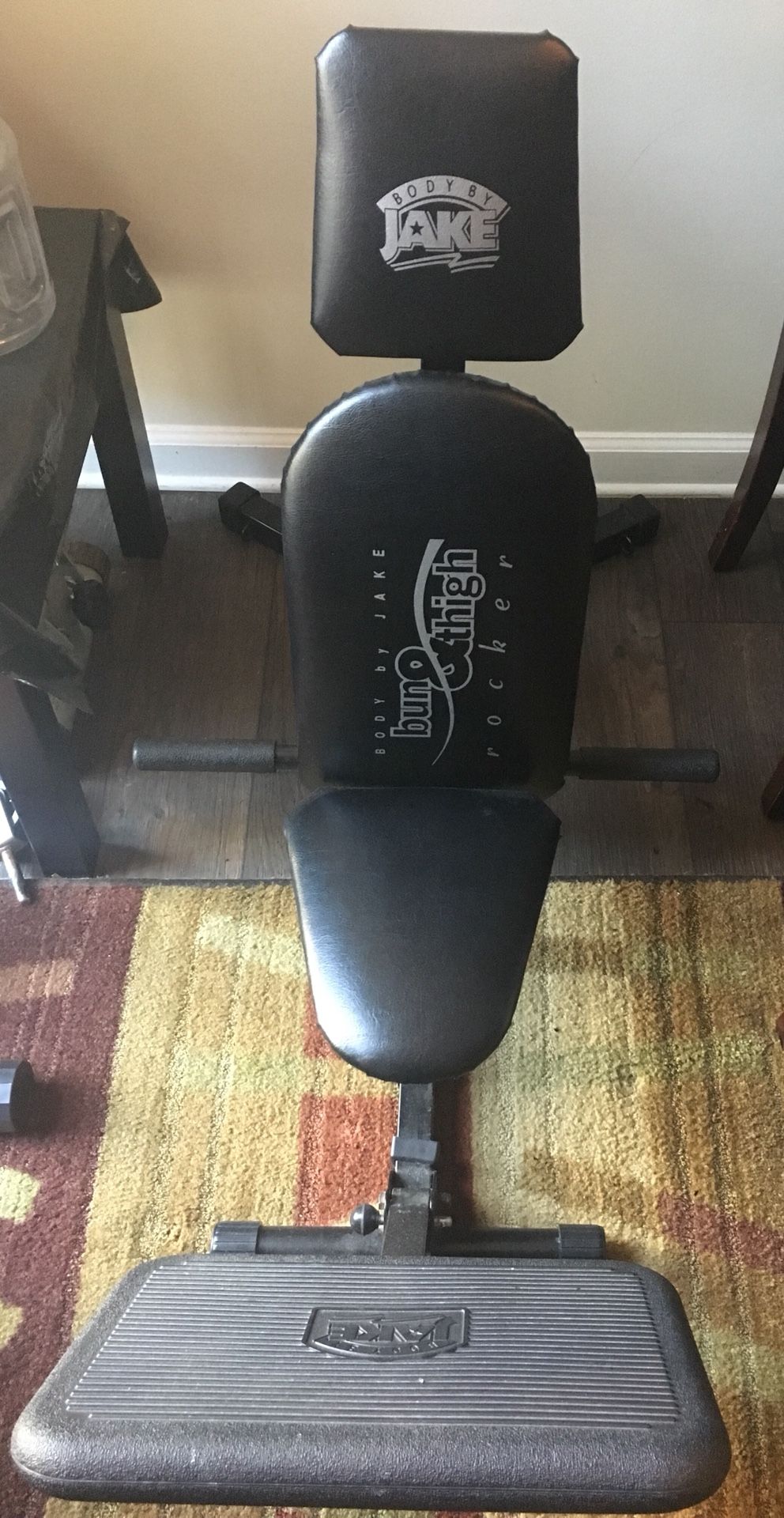 Body by jake bun & thigh rocker exercise online machine