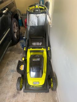 Ryobi 40V Brushless Self-Propelled Mower and String Trimmer
