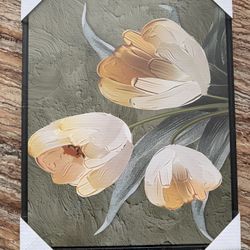 🌷 Floral Canvas Wall Art – Brand New 🌷