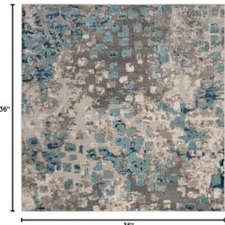 SAFAVIEH Monaco Collection Area Rug 3' Square