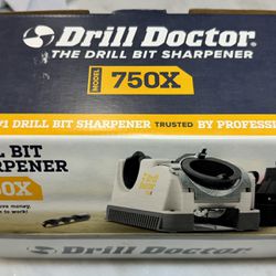 Drill Doctor 750X Drill Bit Sharpener NIB