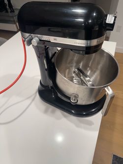 NSF Certified KitchenAid Commercial series 8 Quart Bowl Lift Stand Mixer Black