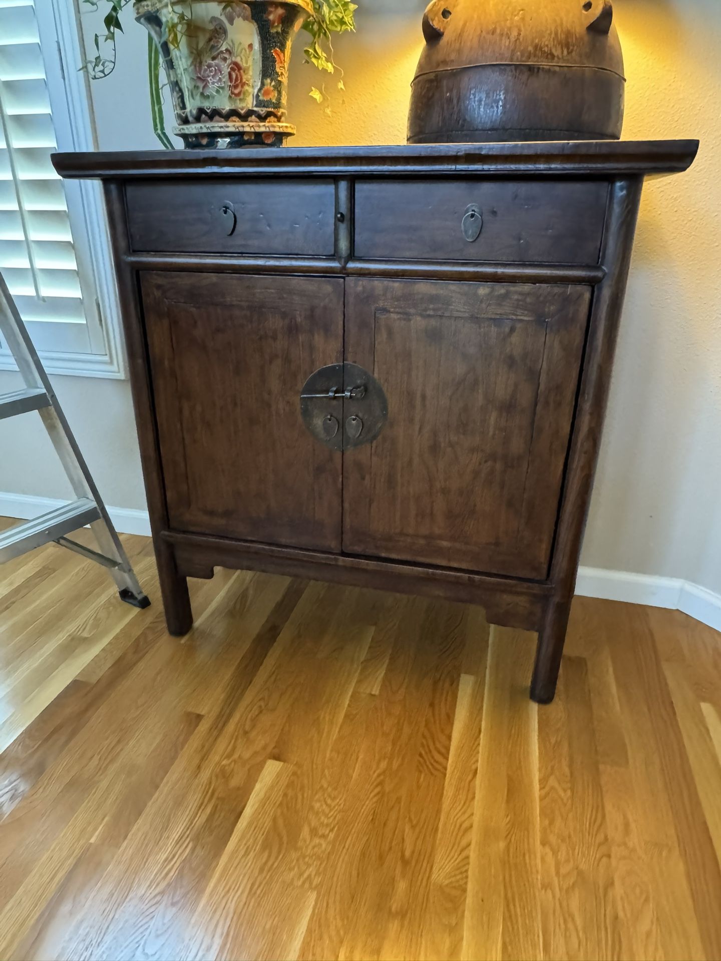 Super Antique China Cabinet Restored To Perfection