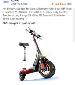 M4 Electric Scooter($430 value)
