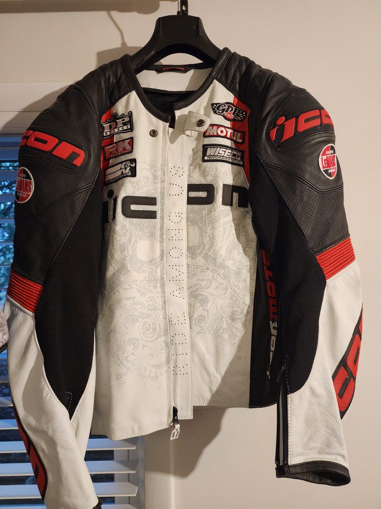 Icon Overlord Prime Hero Motorcycle Riding Jacket US Large