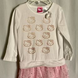 Girl’s  Small 6/6x Hello Kitty Dress 