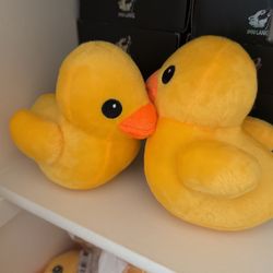 Duck Plush Stuffed Animal Yellow Duck Cute Plushie 