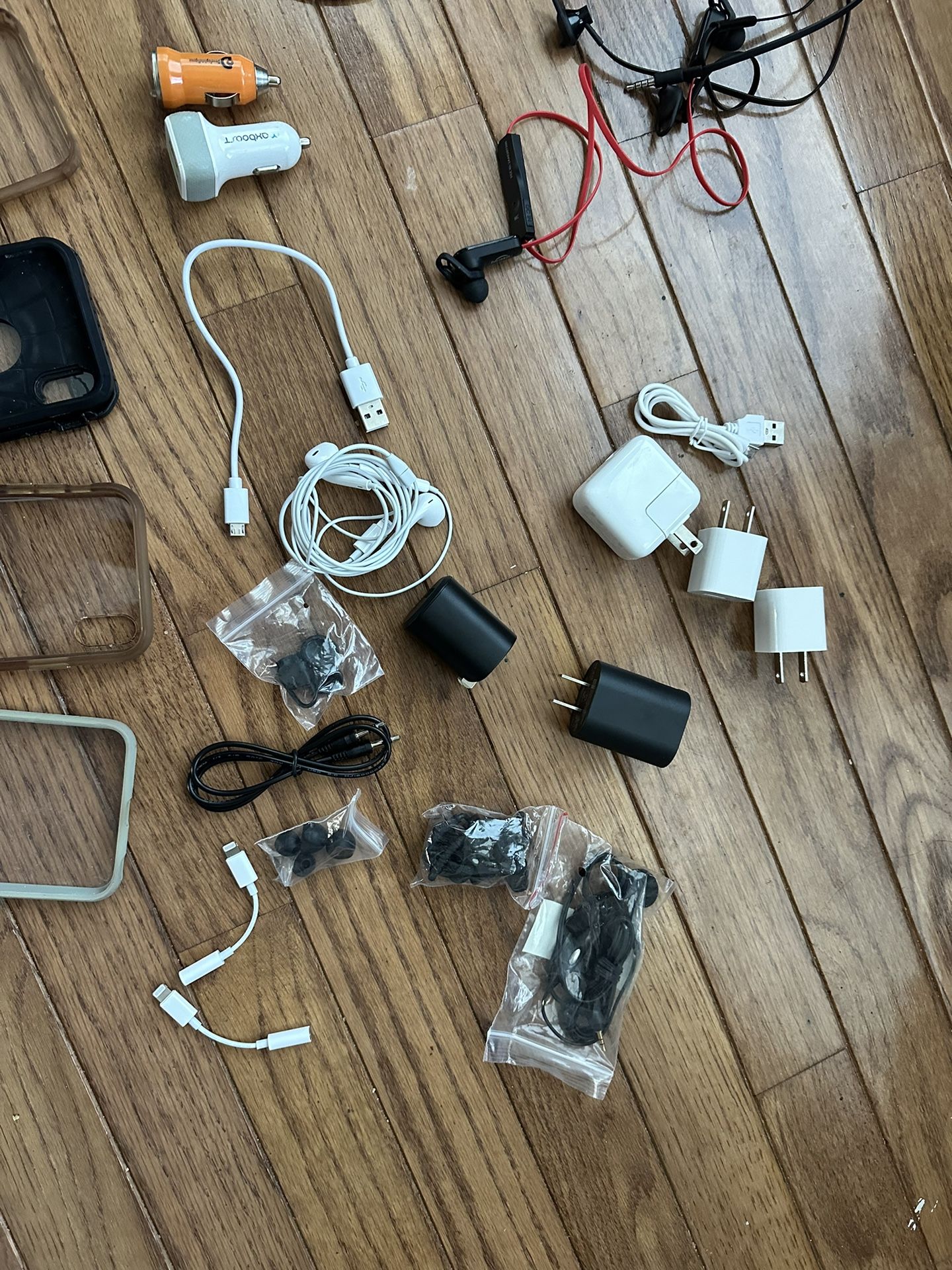 USB-C Charger, Car Charger, Ear Phone, USB Adapter, Phone Case