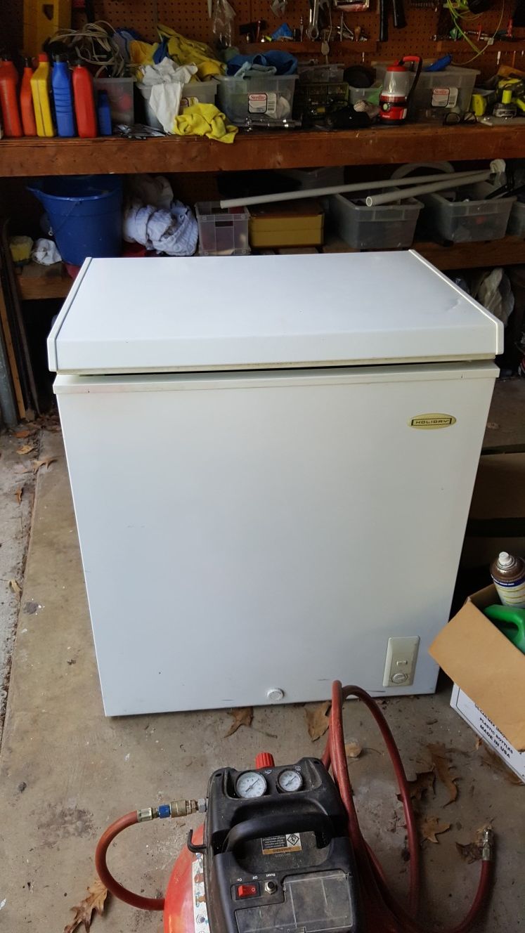 Upright freezer