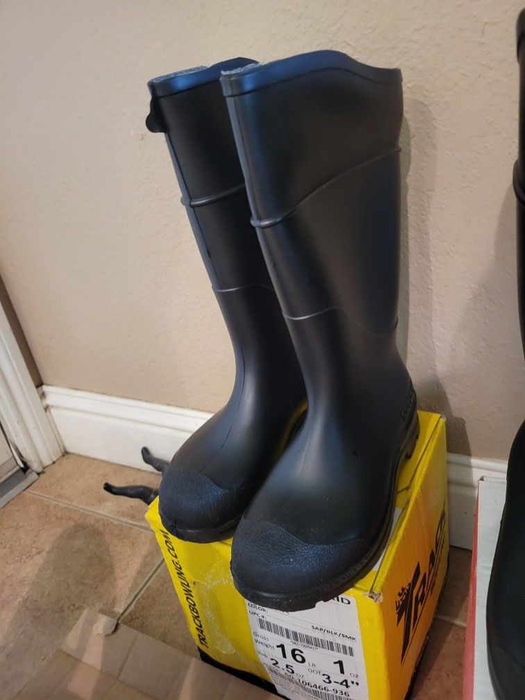 Rubber Rain Boots Adult Size 4, 5 & 6 Excellent Condition $5 Each