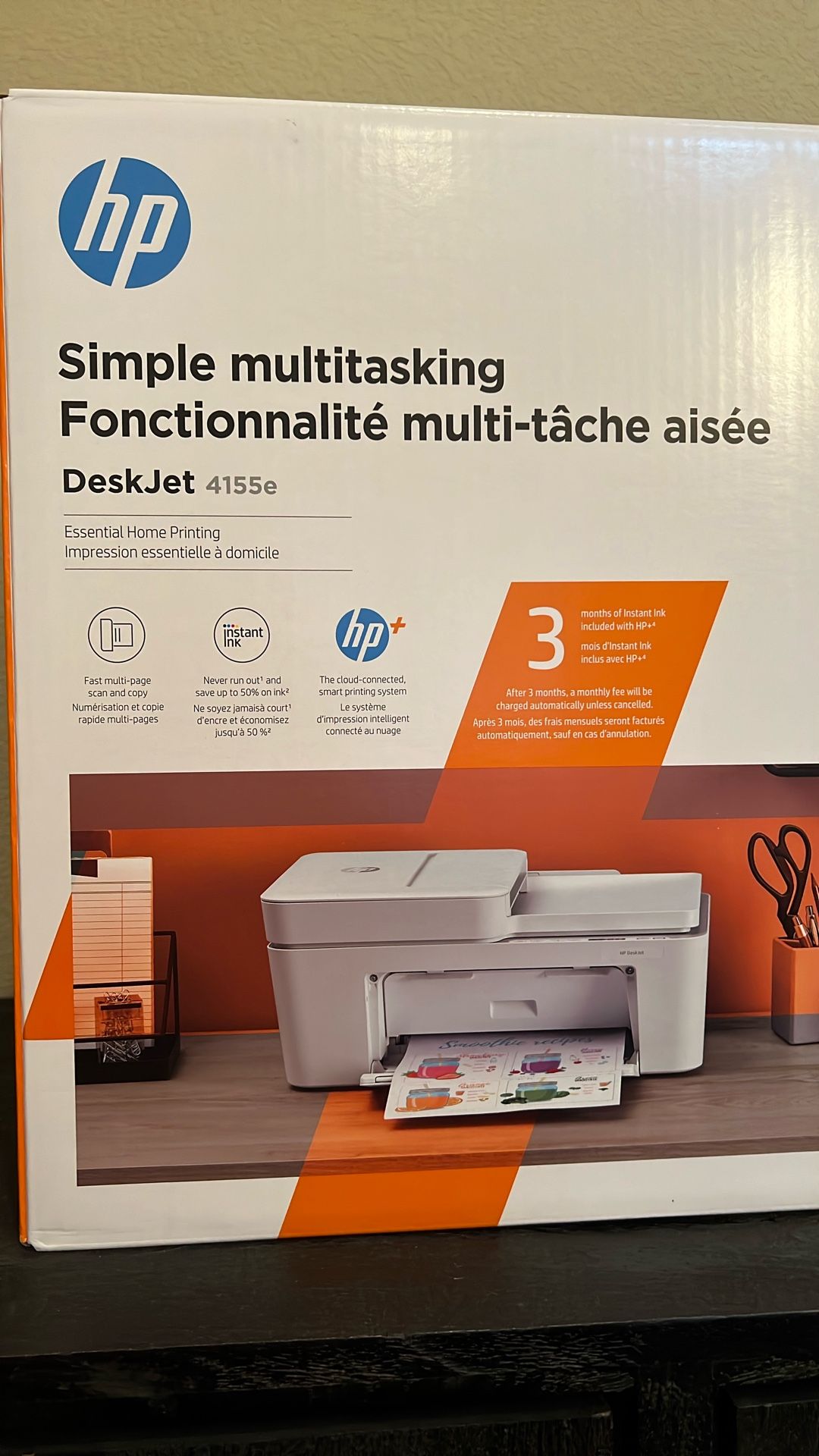 HP Deskjet 4155e Wireless Printer