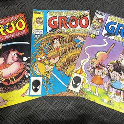 Groo the Wanderer #20 21 22 (1986) Epic Comics – Sergio Aragonés Classic Lot!