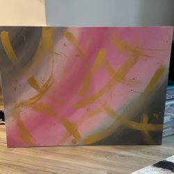 Abstract Canvas Painting