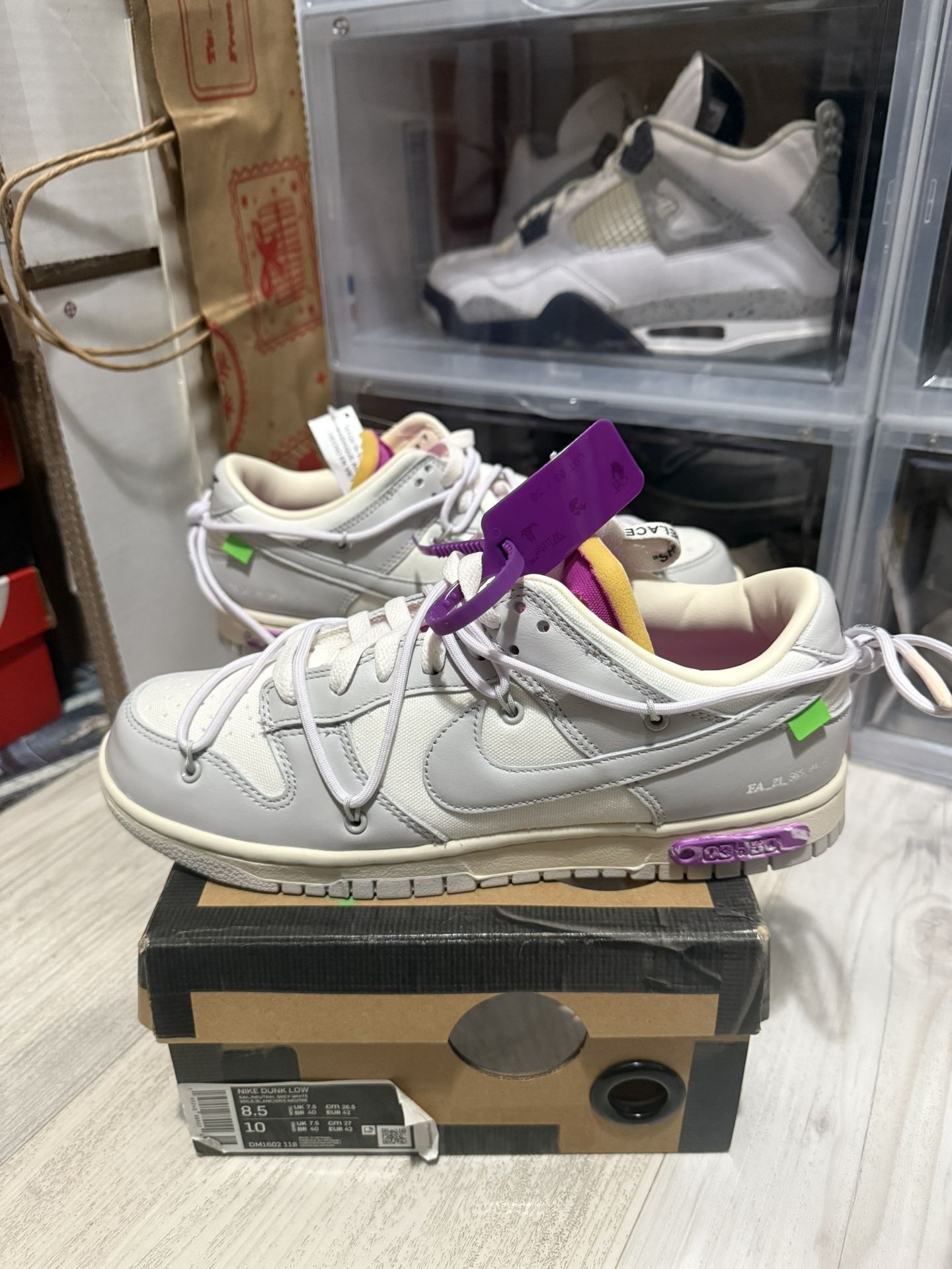 Off White Nike Dunk Low Lot 3 Of 50