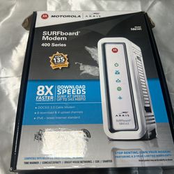 Arris surfboard cable modem model SB6141 DOCSIS 3.0