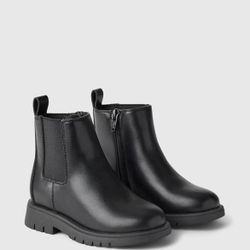 BabyGAP Toddler Girl’s Black Chelsea Boots, Size 5