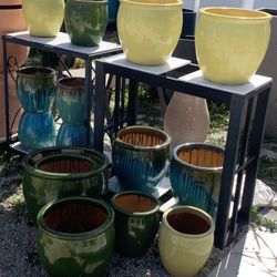 Glazed  Ceramic  Pots Planters 