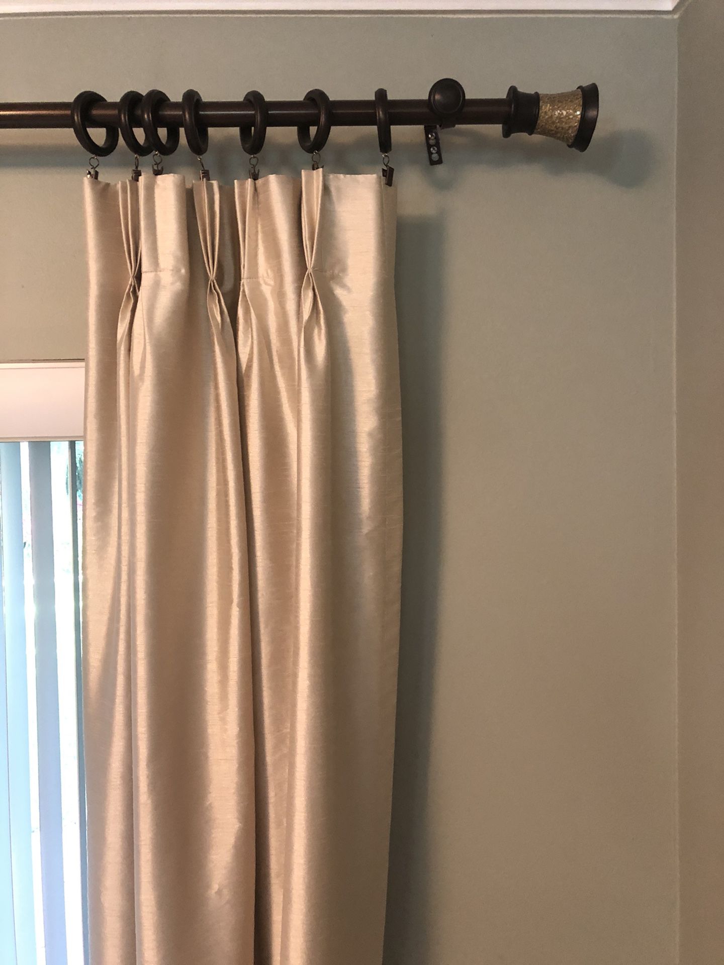 Window Curtains and Rods