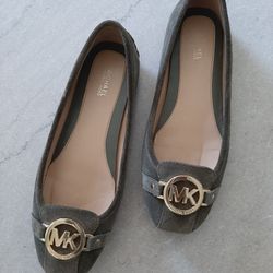 Green Michael Kors Suede 