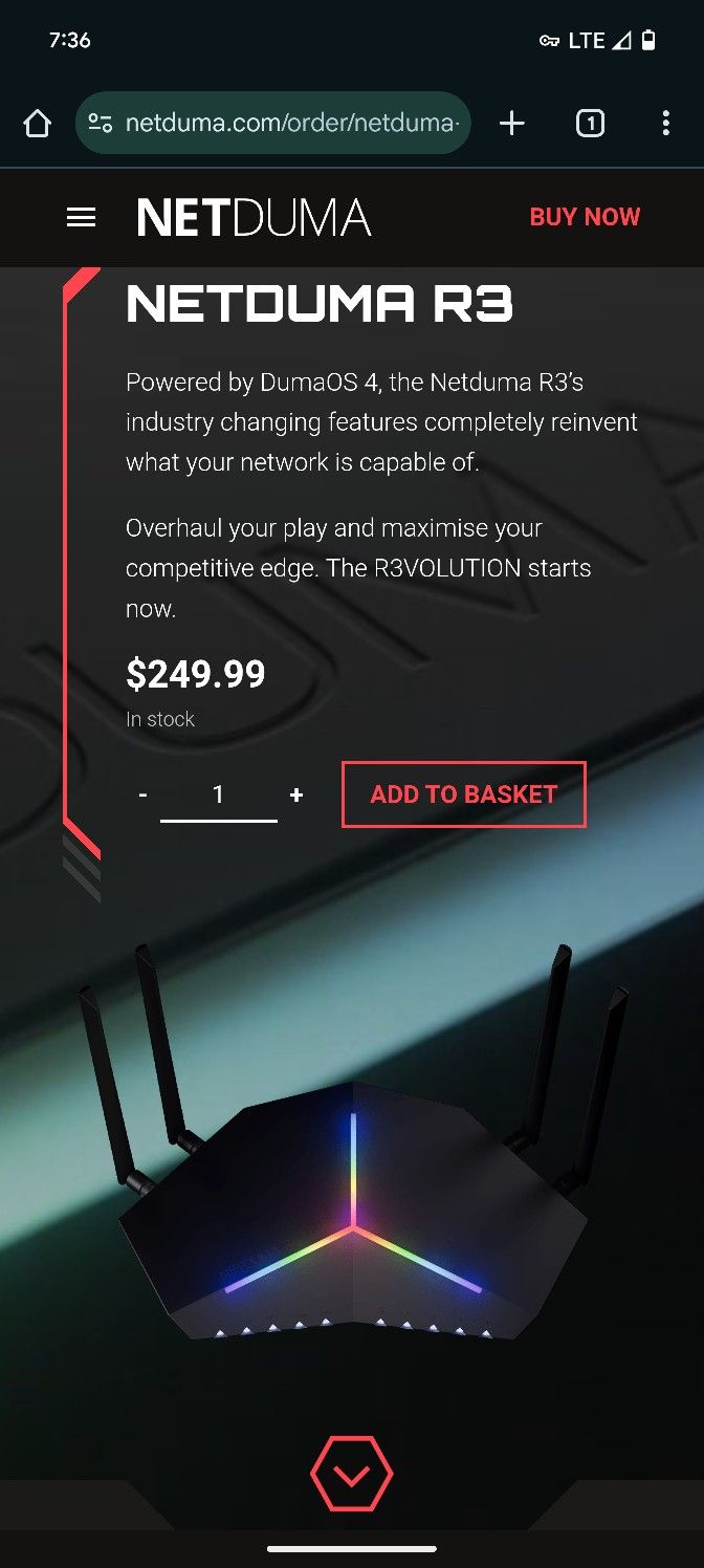 Gaming Router.