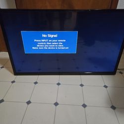 Insignia 32” LED TV – Works Great, Wall Mount, No Remote