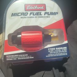 Edelbrock fuel pump
