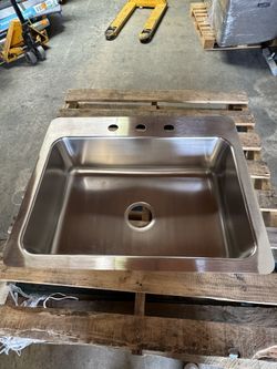 27 in. Drop- In/Undermount Single Bowl