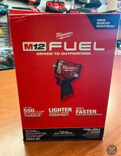 Milwaukee new 3/8” Stubby impact wrench