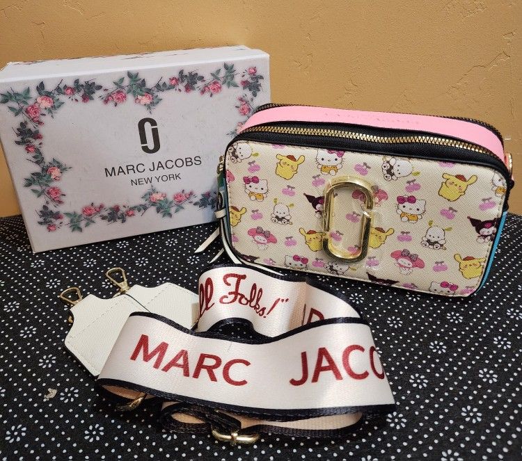 Super Cute Marc Jacobs with Hello Kitty and friends Cross Body Bag