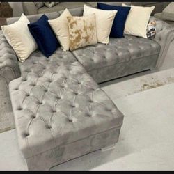 L Shaped Sofa Couch Sectional / Brand New 💥