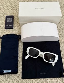 PRADA Sunglasses SPR 17W WHITE