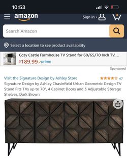 Signature Design By Ashley Tv Stand