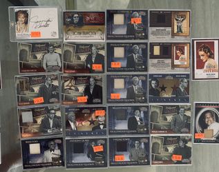 HOLLYWOOD LEGENDS CELEBRITY CARDS FROM DON RUSS