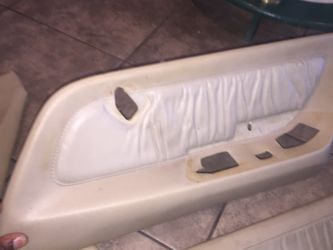 1990-93 Honda Accord leather panels