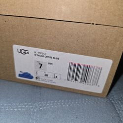 UGG DISCO CROSS SLIDES